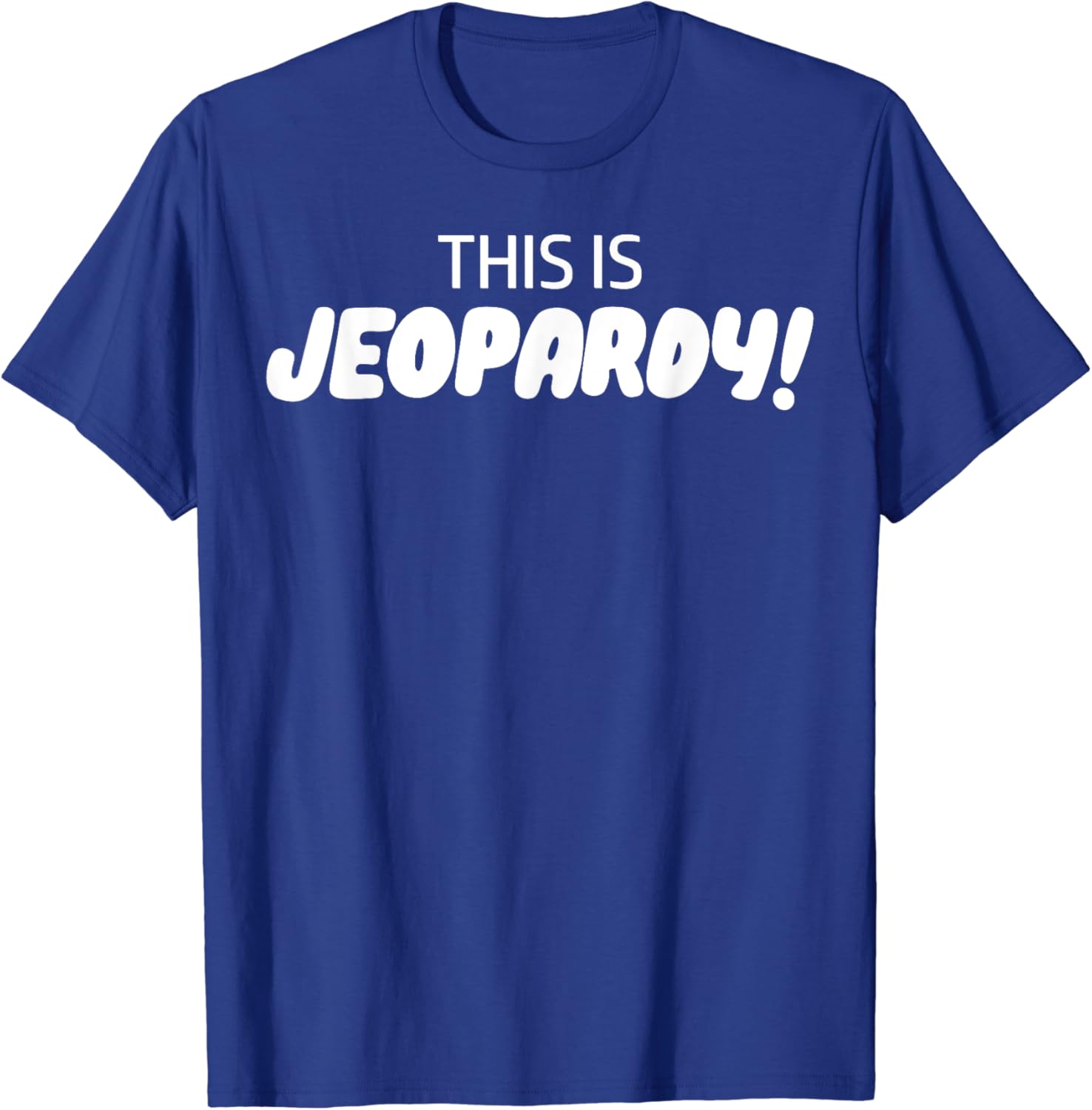 Jeopardy Blue TShirt Clothing, Shoes & Jewelry